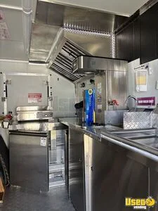 2025 Concession Trailer Concession Trailer Stainless Steel Wall Covers California for Sale