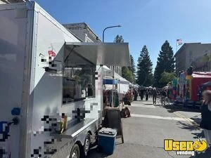 2025 Concession Trailer Concession Trailer Stainless Steel Wall Covers California for Sale