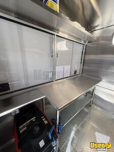 2025 Concession Trailer Concession Trailer Stainless Steel Wall Covers Florida for Sale