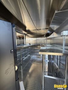 2025 Concession Trailer Concession Trailer Stainless Steel Wall Covers Florida for Sale