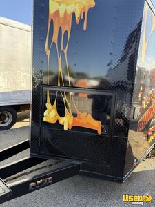 2025 Concession Trailer Concession Trailer Stainless Steel Wall Covers Ohio for Sale