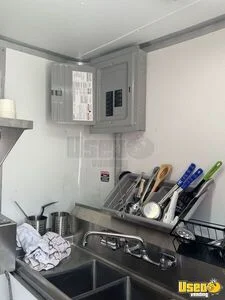 2025 Concession Trailer Concession Trailer Stainless Steel Wall Covers West Virginia for Sale