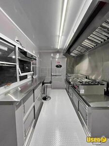 2025 Concession Trailer Kitchen Food Trailer Air Conditioning Texas for Sale