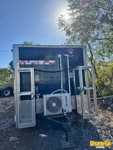 2025 Concession Trailer Kitchen Food Trailer Air Conditioning Texas for Sale