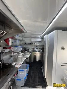 2025 Concession Trailer Kitchen Food Trailer Cabinets Texas for Sale