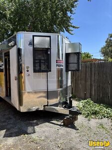2025 Concession Trailer Kitchen Food Trailer Concession Window Colorado for Sale