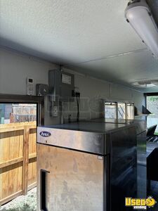 2025 Concession Trailer Kitchen Food Trailer Diamond Plated Aluminum Flooring Colorado for Sale