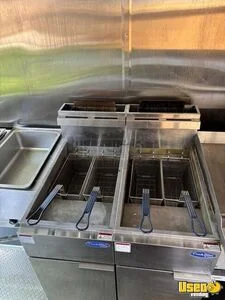 2025 Concession Trailer Kitchen Food Trailer Diamond Plated Aluminum Flooring Colorado for Sale