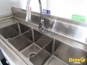 2025 Concession Trailer Kitchen Food Trailer Fryer Ohio for Sale