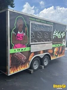 2025 Concession Trailer Kitchen Food Trailer North Carolina for Sale