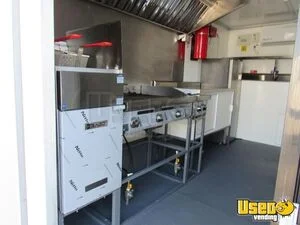 2025 Concession Trailer Kitchen Food Trailer Refrigerator Ohio for Sale