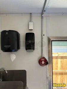 2025 Concession Trailer Kitchen Food Trailer Stainless Steel Wall Covers Colorado for Sale