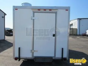 2025 Concession Trailer Kitchen Food Trailer Stainless Steel Wall Covers Ohio for Sale