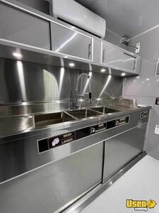 2025 Concession Trailer Kitchen Food Trailer Stovetop Texas for Sale