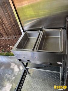 2025 Concession Trailer Kitchen Food Trailer Upright Freezer Colorado for Sale