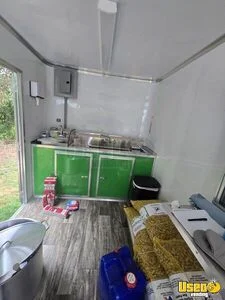 2025 Concession Trailer New Build Food Trailer Exterior Customer Counter Virginia for Sale