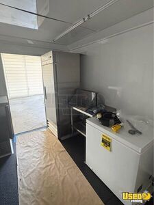 2025 Concession Trailer Stainless Steel Wall Covers Texas for Sale