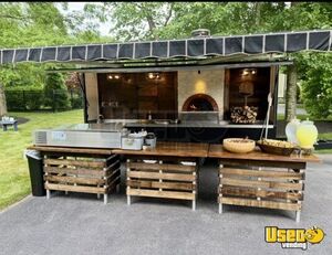2025 Custom Built Pizza Trailer Concession Window New York for Sale