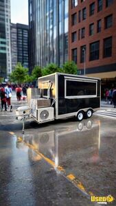 2025 Double Axies Kitchen Food Trailer Diamond Plated Aluminum Flooring Illinois for Sale