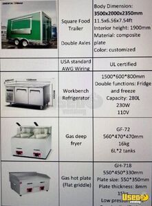 2025 Double Axies Kitchen Food Trailer Food Warmer Illinois for Sale