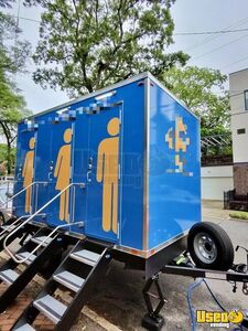2025 Eco Series 3 Station Restroom Trailer Restroom / Bathroom Trailer Georgia for Sale