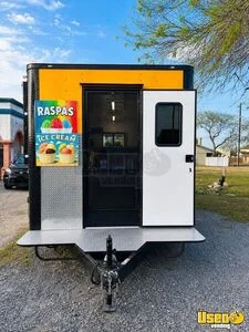 2025 Ef-85202 Ice Cream Trailer Concession Window Texas for Sale
