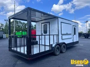 2025 Empty Food Concession Trailer New Build Food Trailer Breaker Panel Georgia for Sale