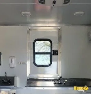 2025 Enclosed Kitchen Food Trailer Prep Station Cooler California for Sale