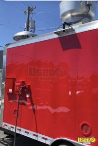 2025 Enclosed Trailer 16' Kitchen Food Trailer Diamond Plated Aluminum Flooring Washington for Sale