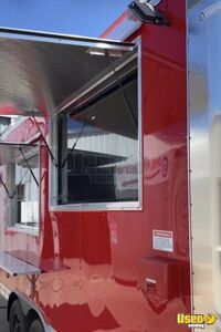 2025 Enclosed Trailer 16' Kitchen Food Trailer Diamond Plated Aluminum Flooring Washington for Sale