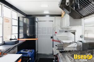 2025 Enclosed Trailer Kitchen Food Trailer Reach-in Upright Cooler Nebraska for Sale
