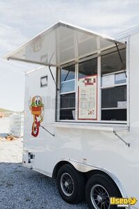 2025 Enclosed Trailer Kitchen Food Trailer Stainless Steel Wall Covers Nebraska for Sale