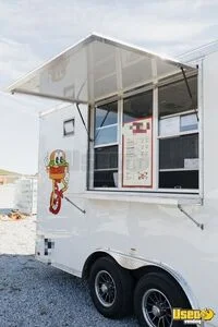 2025 Enclosed Trailer Kitchen Food Trailer Stainless Steel Wall Covers Nebraska for Sale