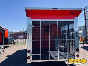 2025 Exp20x8 Kitchen Food Trailer Stainless Steel Wall Covers Texas for Sale