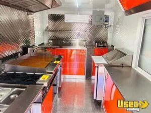 2025 Exp20x8 New Build Food Trailer Interior Lighting Texas for Sale