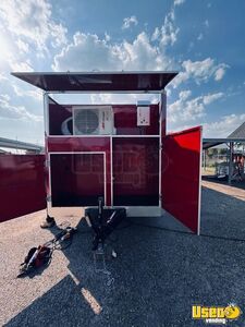 2025 Exp30x8 Kitchen Food Concession Trailer Kitchen Food Trailer Stovetop Texas for Sale