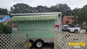 Compact 2025 6.5 x 10' Food Concession Trailer Mobile Vending Unit Pro Fire System for Sale in Florida!