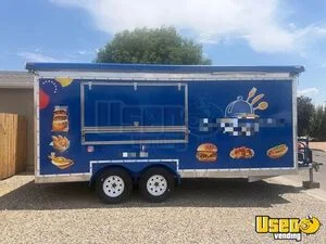 2025 Food Concession Trailer Kitchen Food Trailer Air Conditioning Colorado for Sale