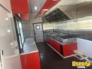 2025 Food Concession Trailer Kitchen Food Trailer Diamond Plated Aluminum Flooring California for Sale
