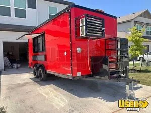 2025 Food Kitchen Concession Trailer Mobile Vending Unit for Sale in Texas!