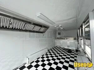 2025 Food Concession Trailer New Build Food Trailer Stainless Steel Wall Covers Georgia for Sale