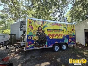 2025 Food Traiker Kitchen Food Trailer Stainless Steel Wall Covers Virginia for Sale