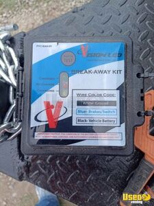 2025 Food Trailer 8.5x20 Kitchen Food Trailer Interior Lighting Texas for Sale