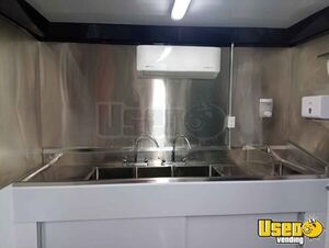 2025 Food Trailer 8.5x20 Kitchen Food Trailer Steam Table Texas for Sale
