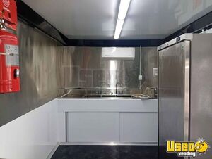 2025 Food Trailer 8.5x20 Kitchen Food Trailer Upright Freezer Texas for Sale