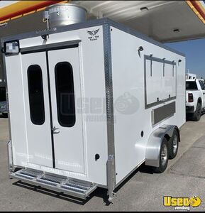 2025 Food Trailer Bakery Trailer Stainless Steel Wall Covers Ontario for Sale