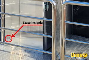 2025 Food Trailer Kitchen Food Trailer Fire Extinguisher California for Sale