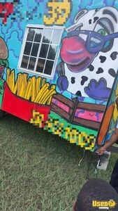 2025 Food Truck Kitchen Food Trailer Stainless Steel Wall Covers Tennessee for Sale