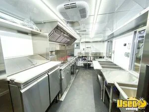 2025 Food Truck New Build Food Trailer Prep Station Cooler Indiana for Sale