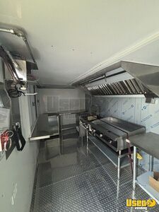 2025 Homade Kitchen Food Trailer Diamond Plated Aluminum Flooring Florida for Sale